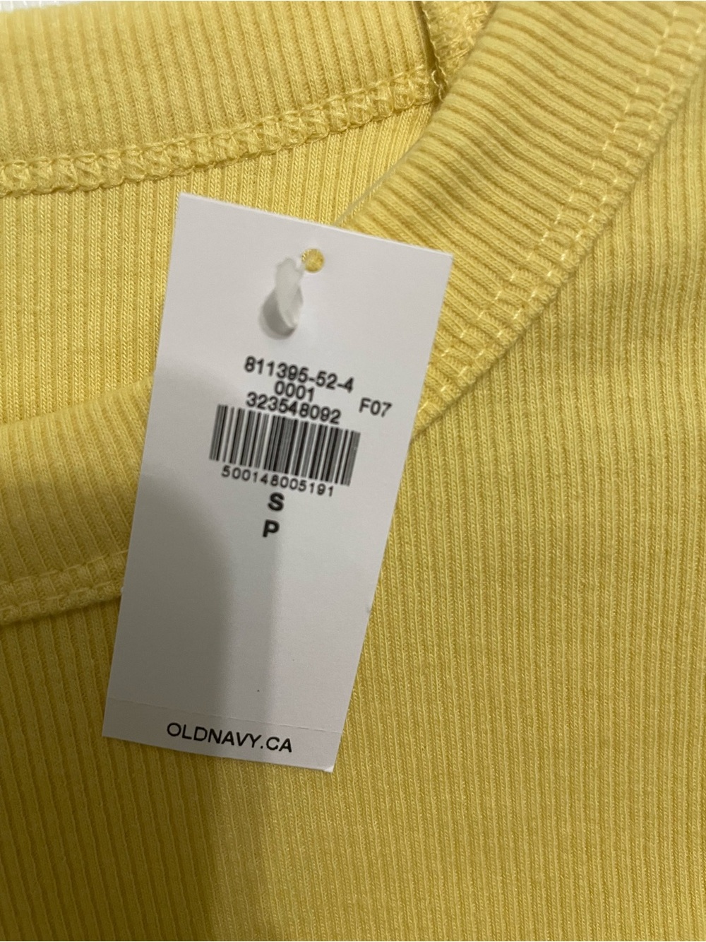 NWT Ribbed Tee - Picture 2 of 4